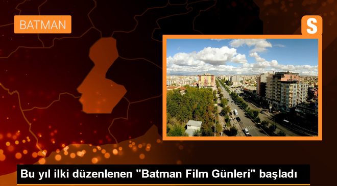 Batman Belediyesi tarafından düzenlenen Batman Film Günleri başladı